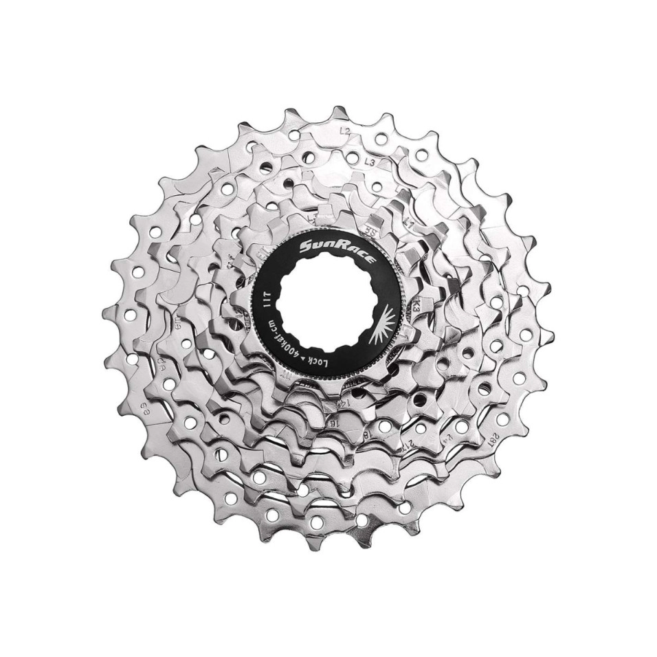 Cassette Sunrace CSR86 9AS 8v 11-28 Nickel