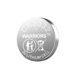 Warriors Knopfbatterie...