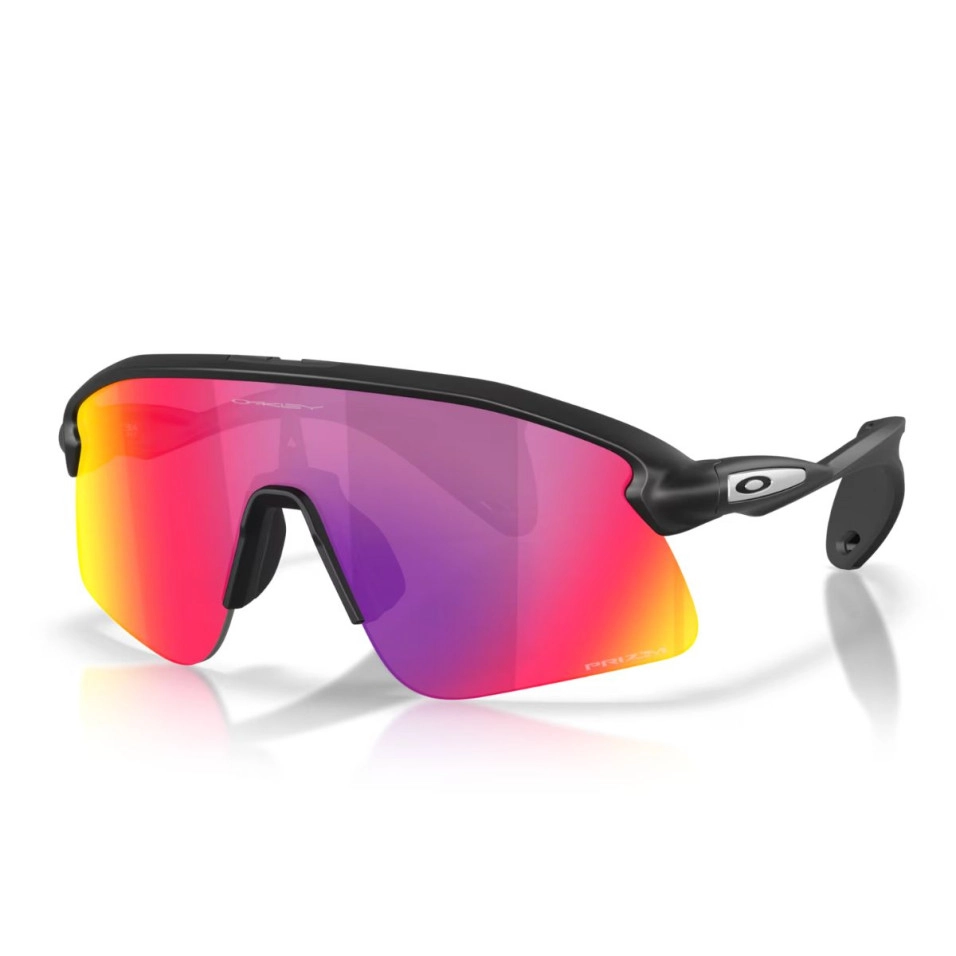 Lunettes de route Oakley Stunt Devil S Mt Blk avec verres Prizm