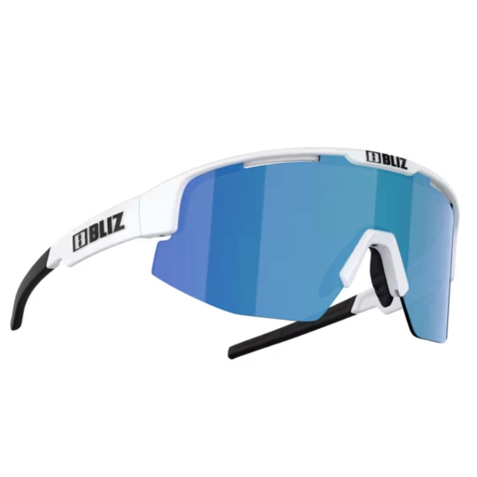 Ulleres Bliz Matrix Small Matt White/Smoke W Blue