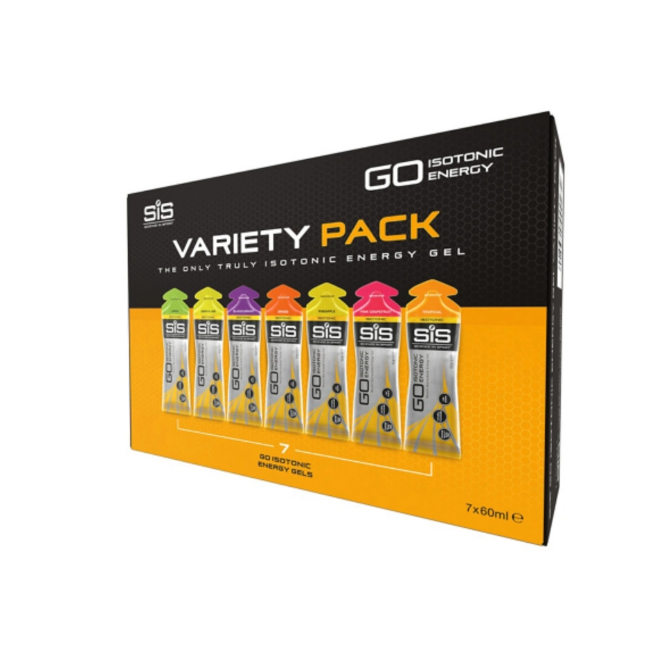 SIS Go Isotonic Energy Gel-Sortiment (7 Gels)