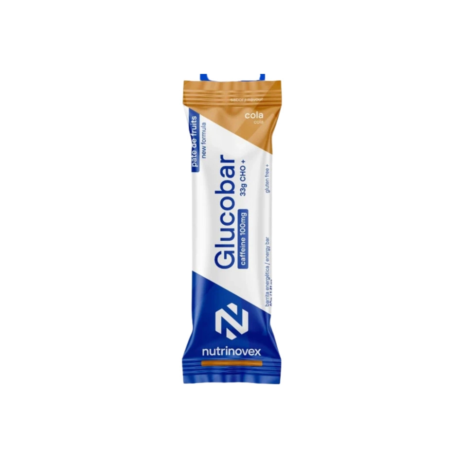 Barre de caféine Nutrinovex Glucobar 100 mg