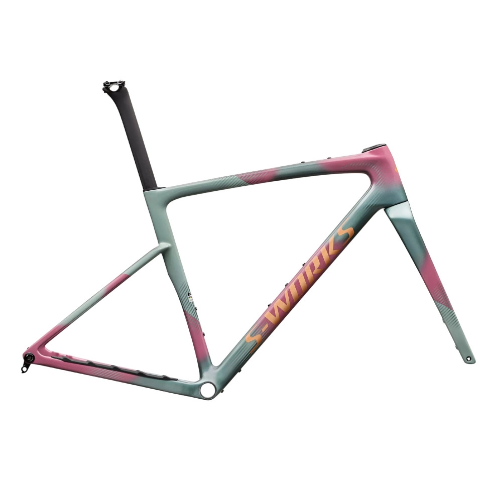 Cuadro Specialized S-Works Crux 5 2027 Gris-Rosa 56