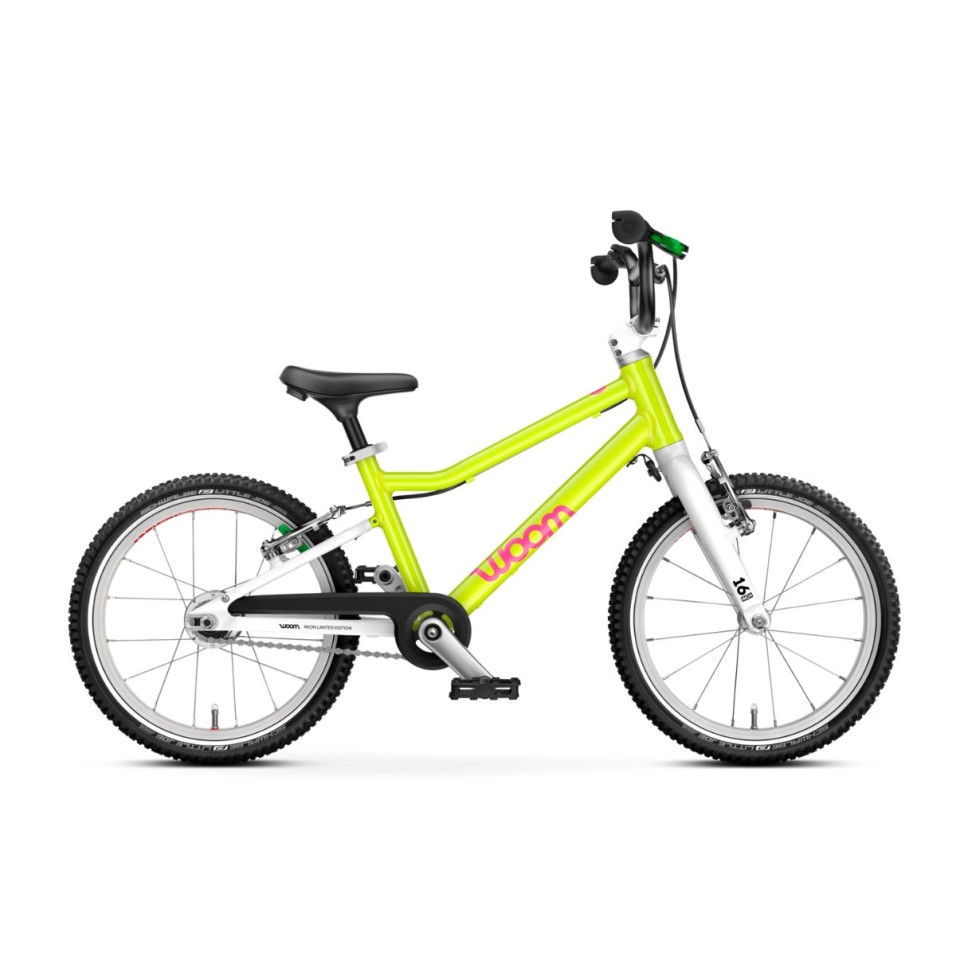 Woom GO 3 Automagic Neon Lime Edition 2026 Fahrrad