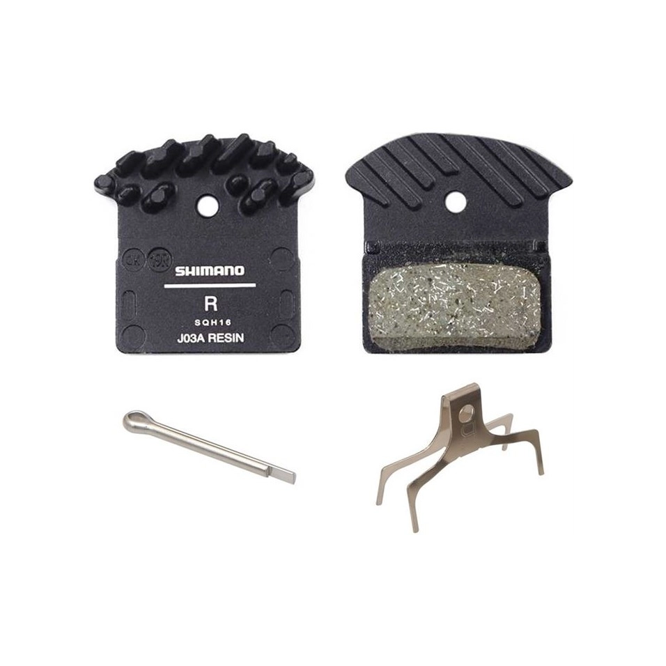 Pastilles Shimano Resina J03A XTR, Deore XT, SLX, Alfine