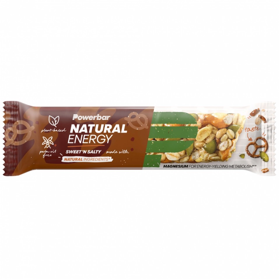 Barre de céréales énergétiques naturelles Powerbar