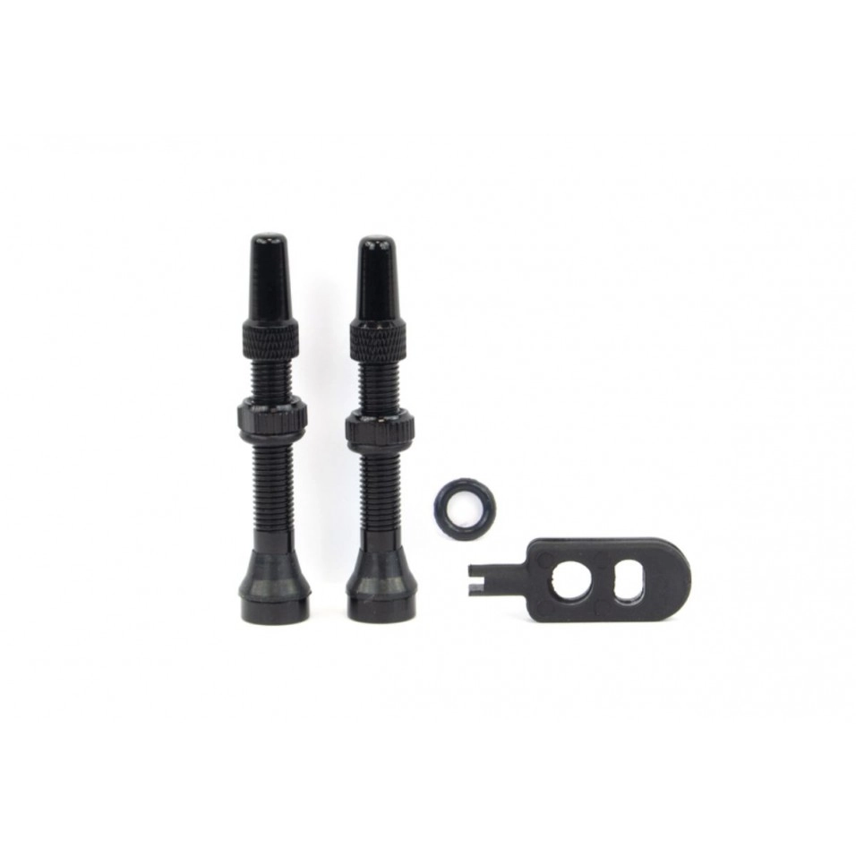 Válvola Tubeless Gurpil in alluminio da 40mm (2 pezzi)