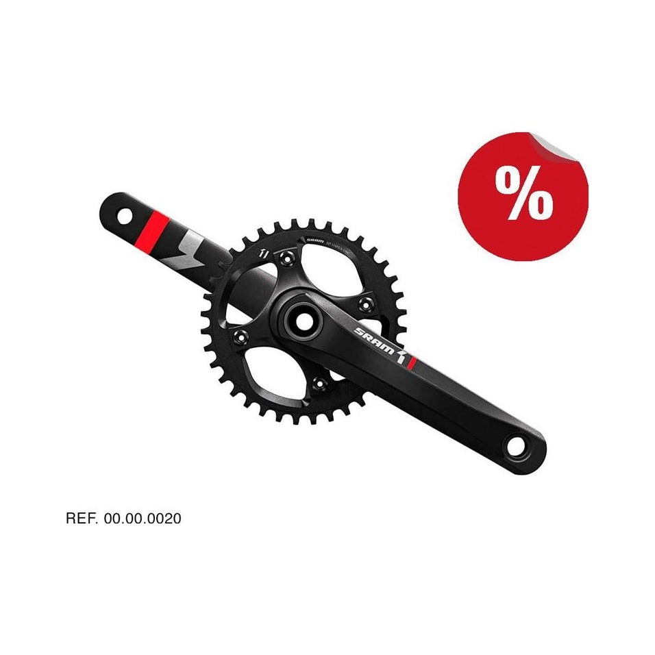 Biela Sram X1 BB30 Rojo