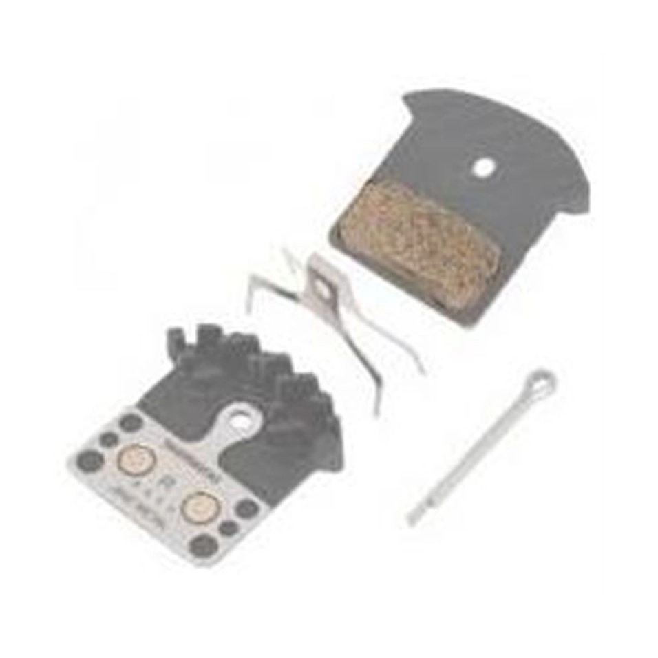 Pastilles Shimano Metal J04C Amb Aleta XTR / XT / SLX / Alfine