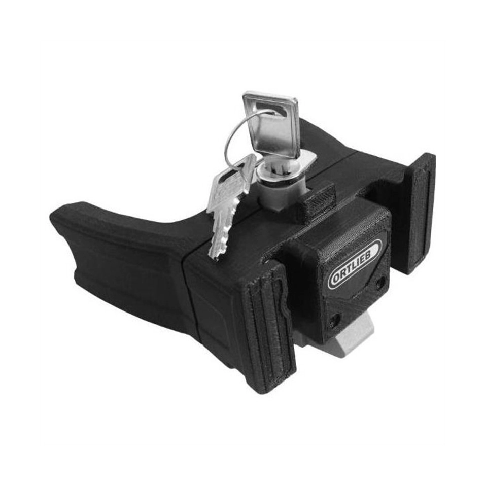 Adaptateur de guidon pour sacoche Ortlieb E Bike avec clé