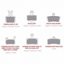 Plaquettes de frein Onoff...