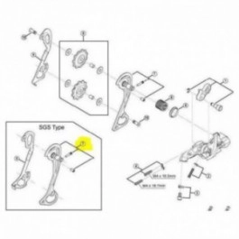 Shimano RD XT 780 EXT SGS...