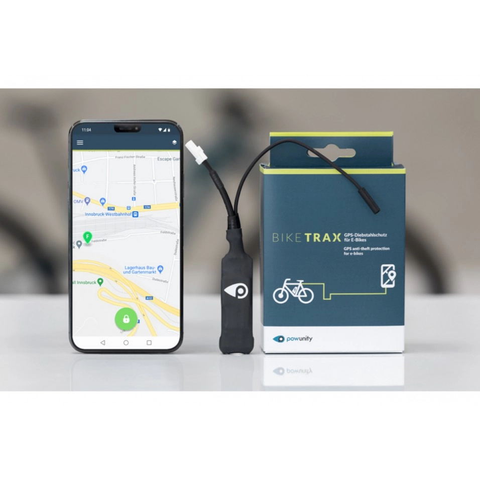 Rastrejador GPS PowUnity BikeTrax per a Shimano