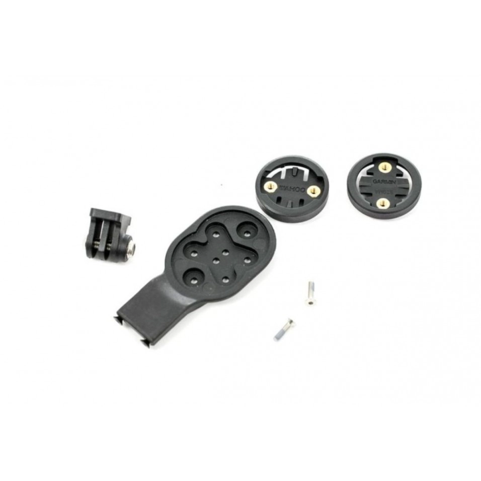 Adaptateur De Montage Pour Ordinateur De Vélo – 2 Pièces 34x20 Mm, Compatible Wahoo Et Garmin, Bleu, Plastique Résistant