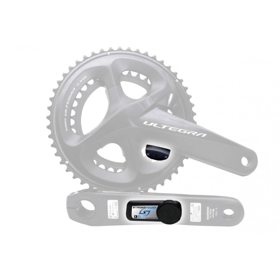 Plato biela Stages Power LR - Shimano Ultegra R8000 - 172.5mm