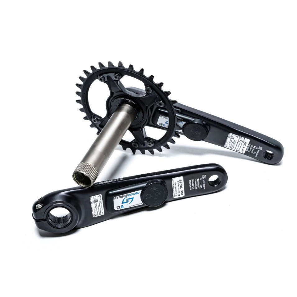 Pédalier Stages Power LR - Shimano XT M8120 - 170 mm