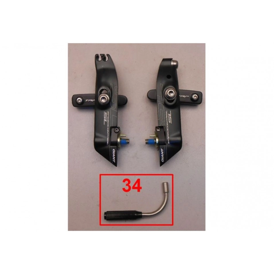 Giant TKB165-F mit STL-Bolzen mit 90D-Vorderradbremse