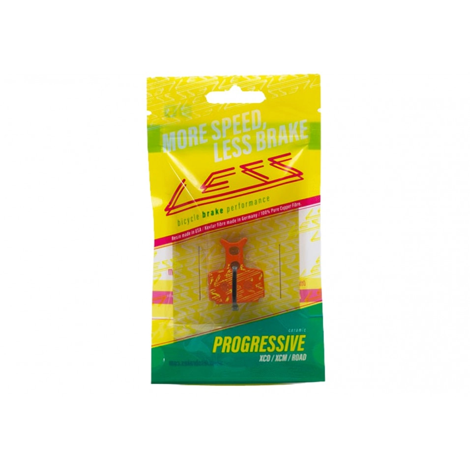 Pastillas Less Progressive Formula