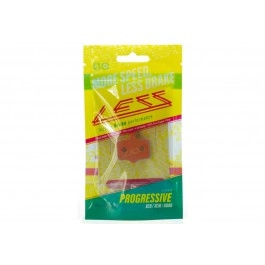 Less progressive Sram x-db...