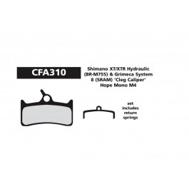 Pastilles Disc EBC Hope M4...