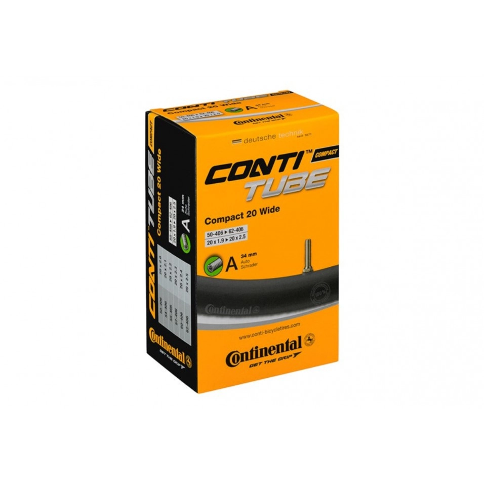 Continental Compact 20 Wide Schrader 34 mm Schlauch