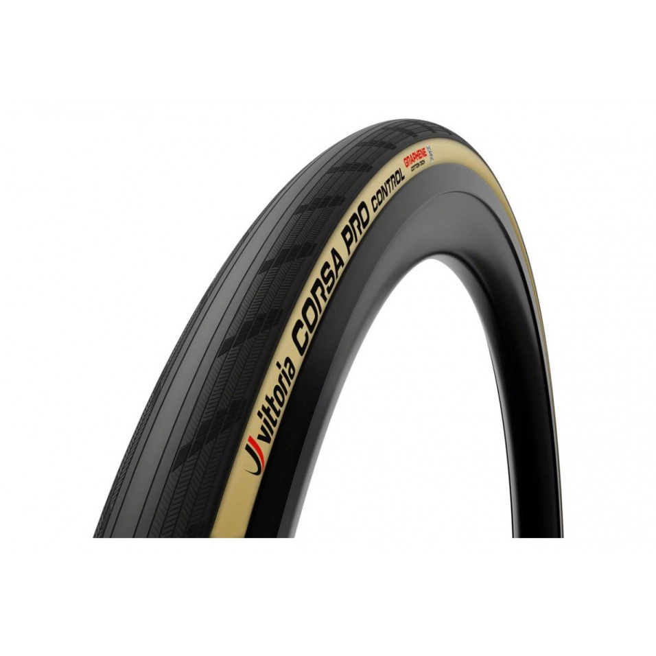 Cubierta Vittoria Corsa Pro Control fold TLR Marron 700 G2.0