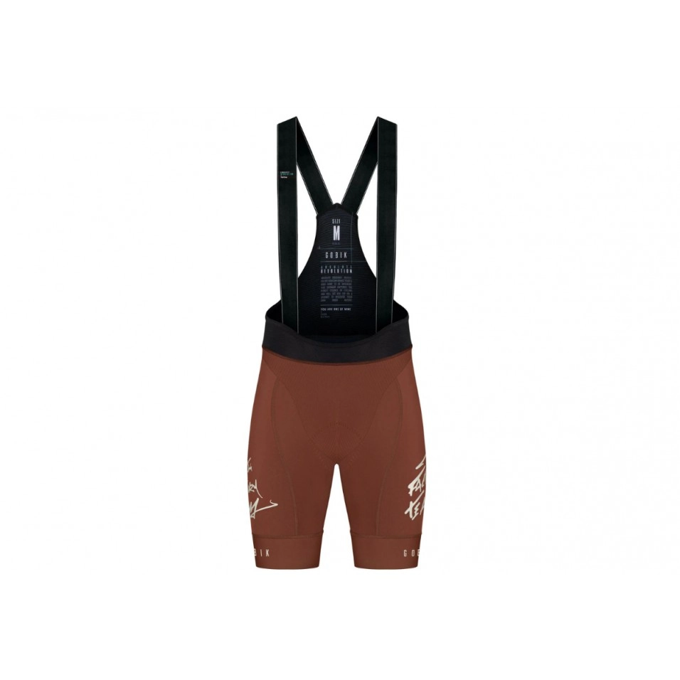 Gobik Revolution Herren Factory Team 23 kurze Trägershorts – K10