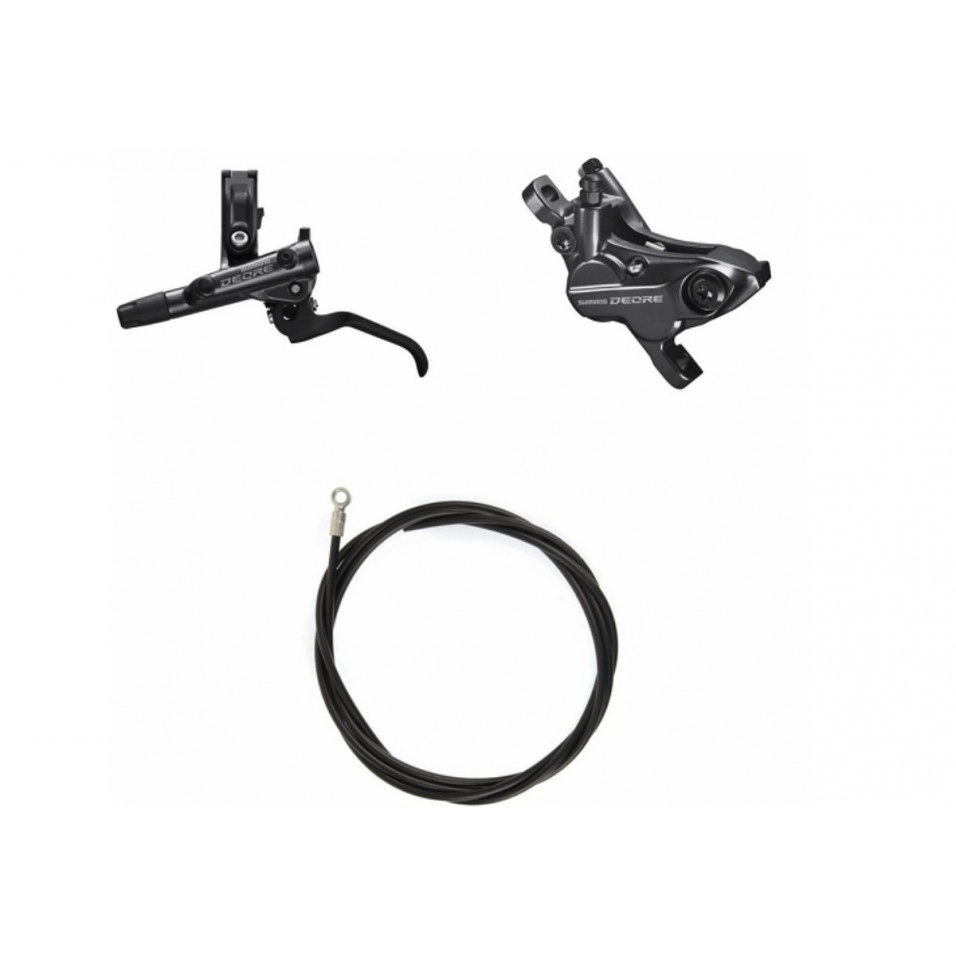 Frein à disque avant Shimano Deore BL-M6100+BR-M6120+Latig