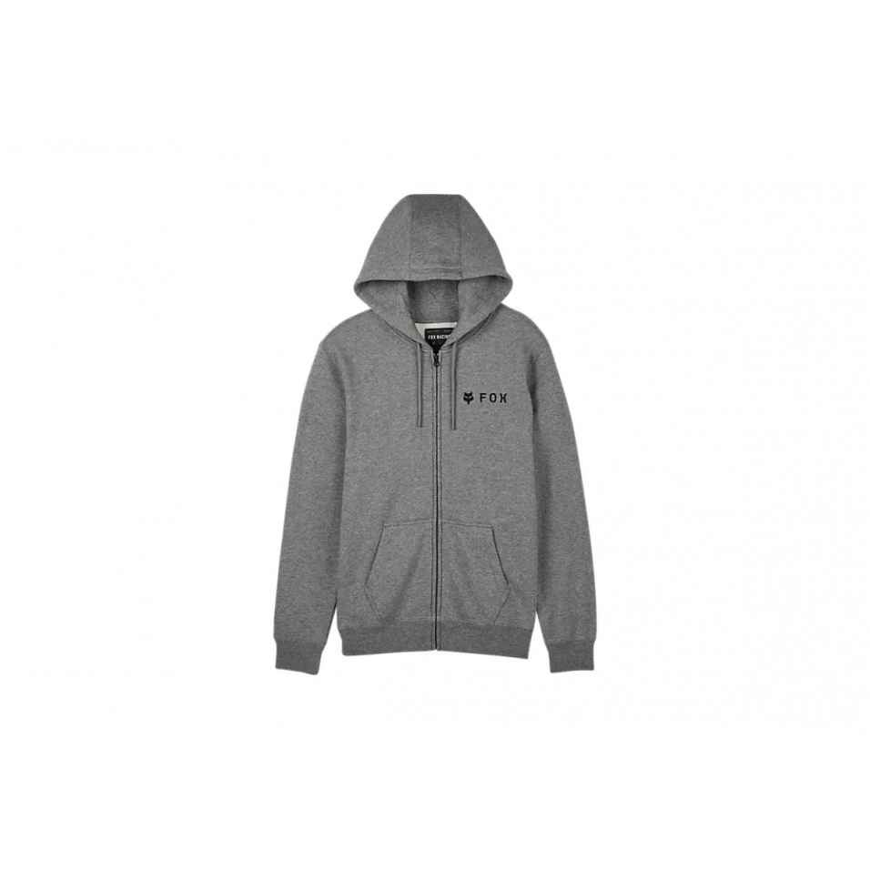 Felpa con zip in pile assoluto Fox