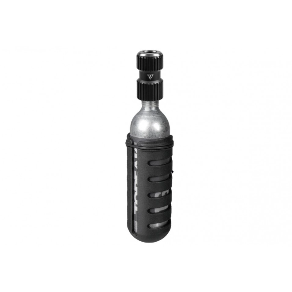 Adaptador Topeak CO2 Nano AirBooster + Bombona 16G
