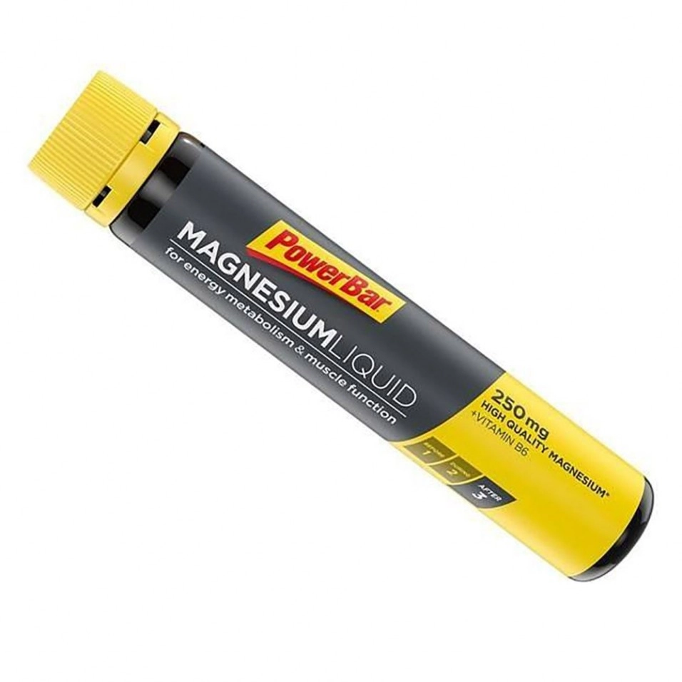Magnesio liquido PowerBar flacone da 25 ml.