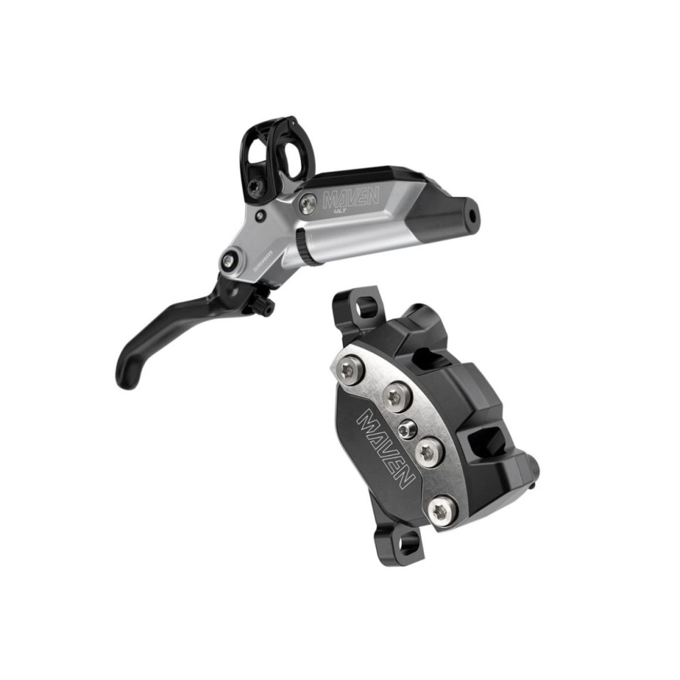 Freno a disco anteriore Sram Maven Ultimate con leva in alluminio da 950mm.