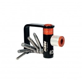 multiherrMultiherramienta KTM 5 funciones y inflador de CO2.