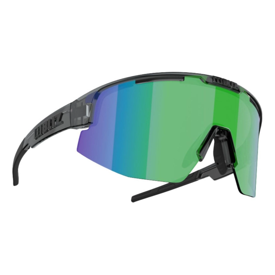 Brillen Bliz Matrix Crystal Black/Brown w Green Multi