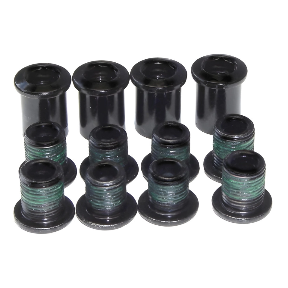 Set di viti per corona Sram a 4 bracci doppio RG lungo