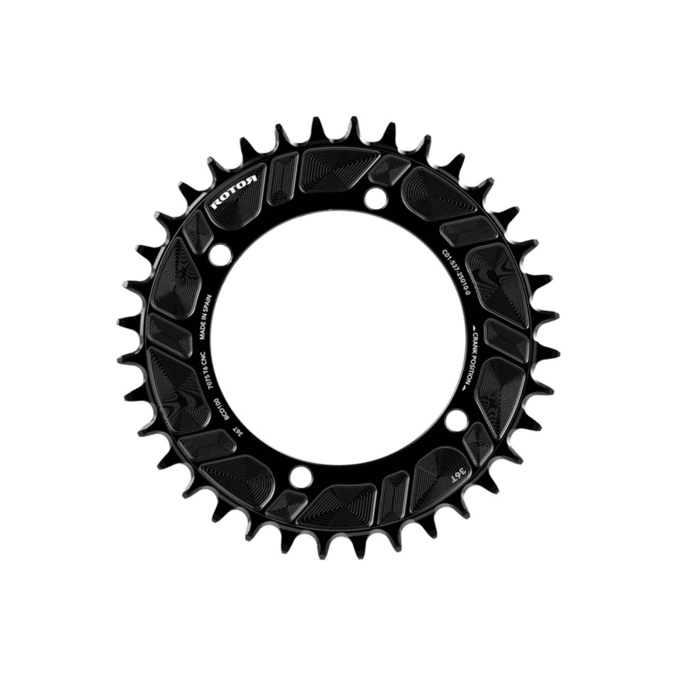 Plat Rotor Round MTB Chainrings (BCD 100x4)