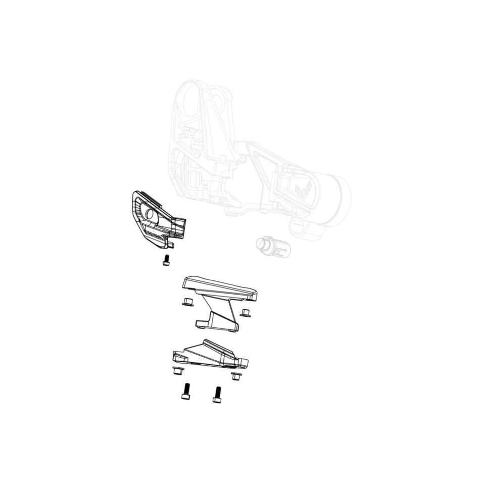 Kit protezione deragliatore Sram Eagle XX AXS tipo T