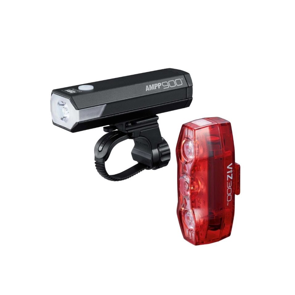 Cateye AMPP 900/VIZ300 Kit phare/éclairage arrière